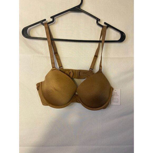 New NWT Auden Brown Bra Underwire Size 36B Tshirt - Picture 1 of 2